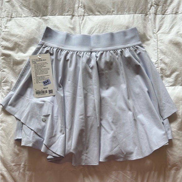 lululemon Court Rival HR Skirt *Long in Blissful blue - Picture 2 of 5